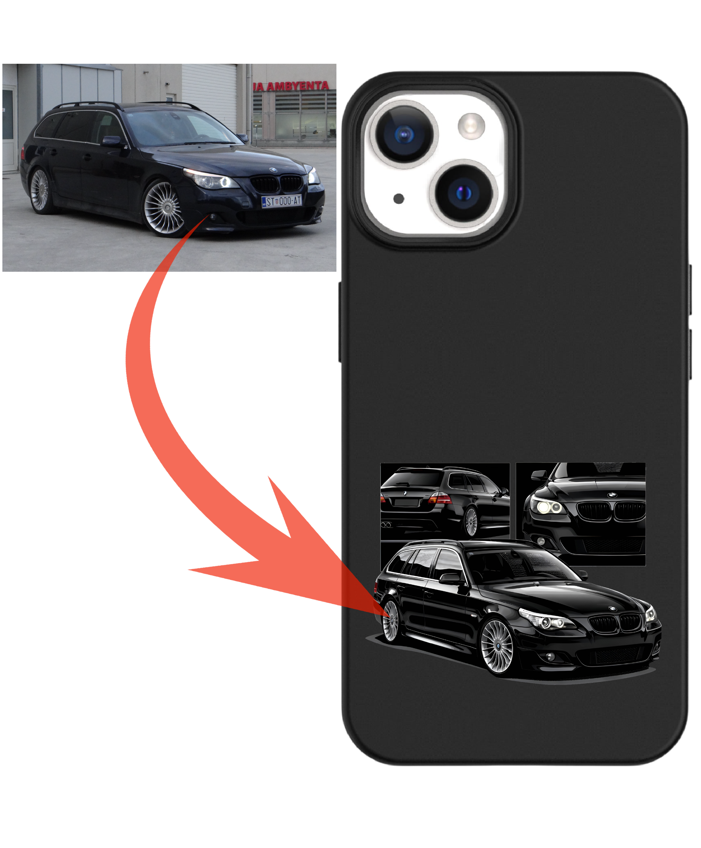 Maskica za mobitel PERSONALIZIRANA