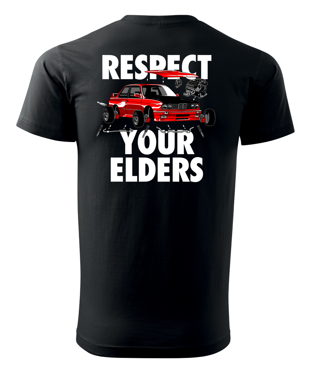 Kratka majica RESPECT YOUR ELDERS
