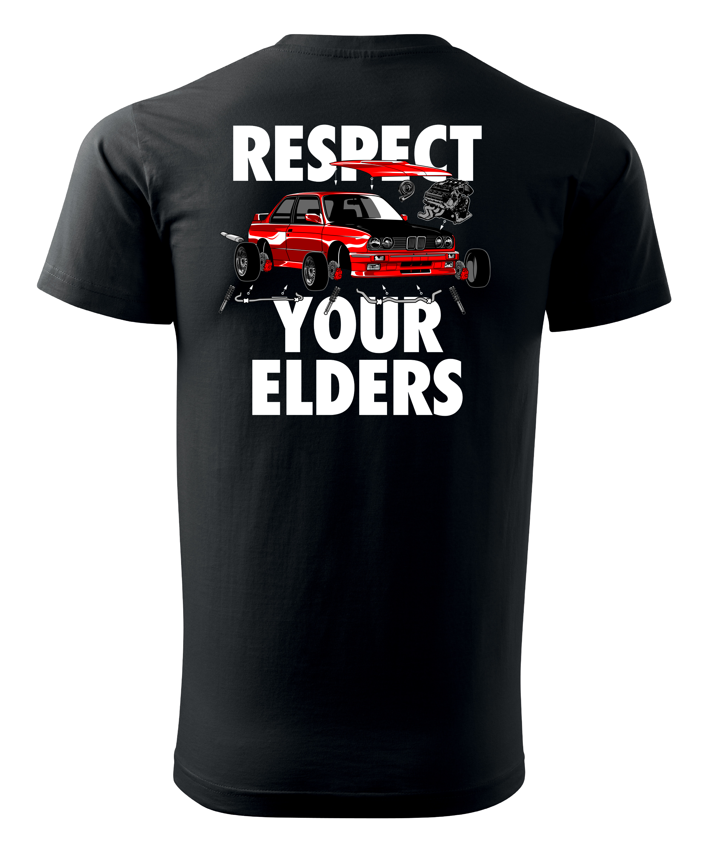 Kratka majica RESPECT YOUR ELDERS