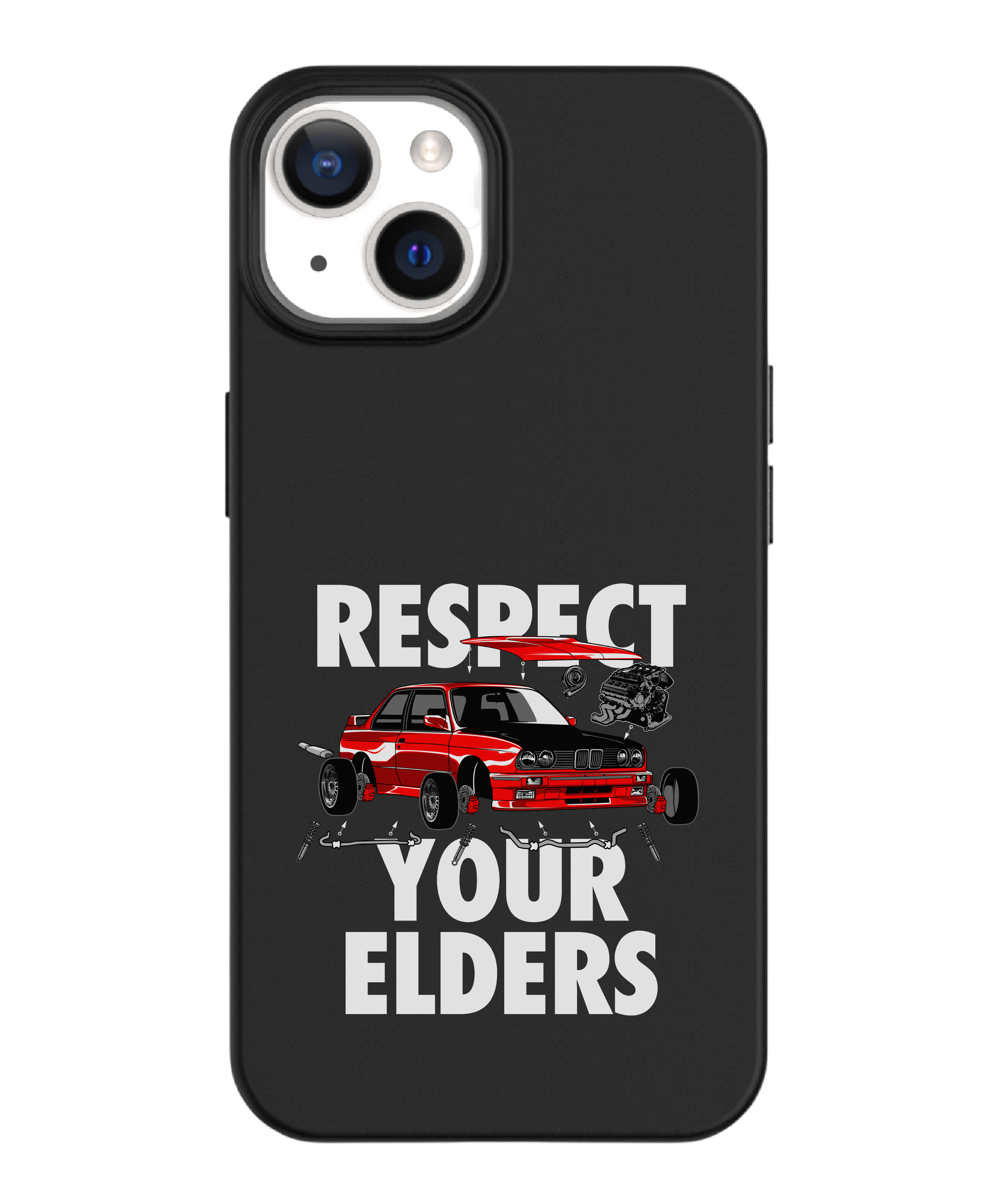 Maskica za mobitel RESPECT YOUR ELDERS